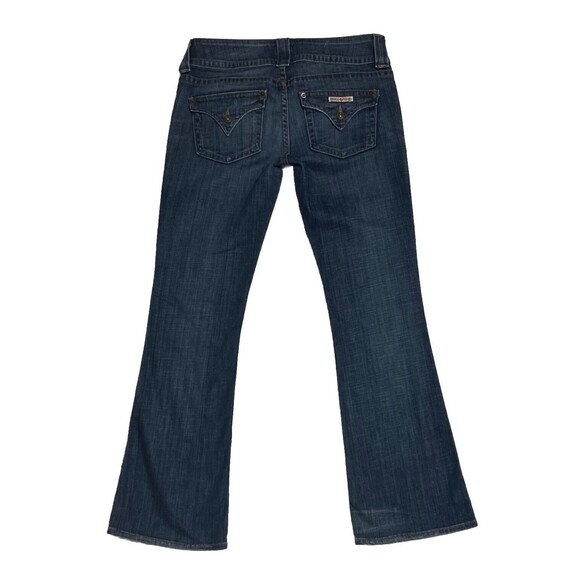 HUDSON Beth Baby Boot Cut Jeans Women's 27 Blue Denim Stretch Cotton Pockets - Picture 3 of 17